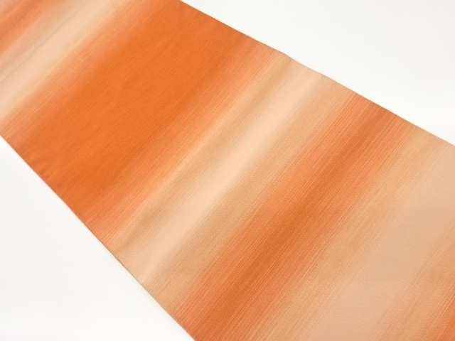 リサイクル　綴れ横段模様織出し名古屋帯